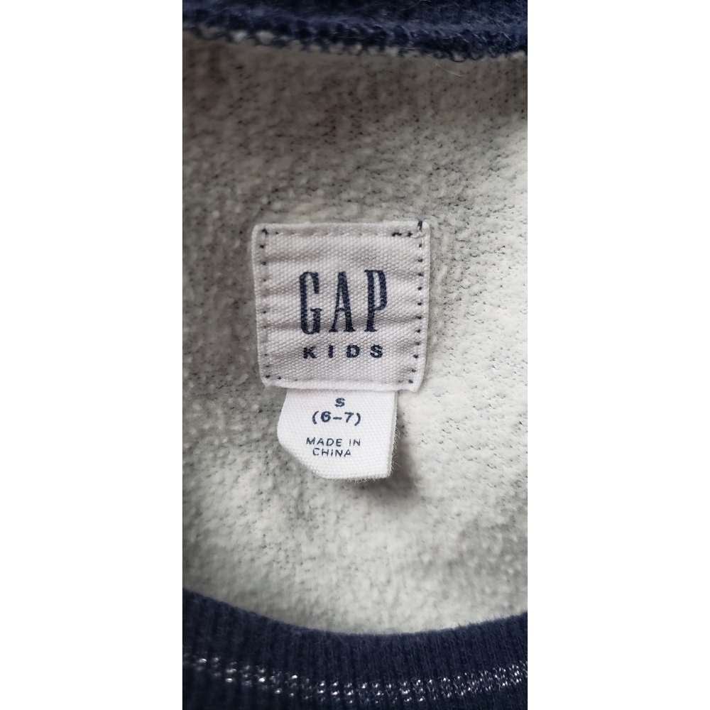 2/$10 Gap Girls Sweatshirt dress - Picture 2 of 6